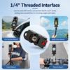 Magnetic Quick Release Mount for Insta161 X6 Camera Accessories Mount Adapter Compatible with Two-claw Mount and 1/1 Inch Thread