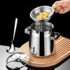 Effective Stainless Steel Oil Saver With Removable Strainer Suitable For Storing And Filtering Bacon Grease