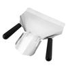 Stainless Steel French Fry Scooper with NonSlip Grip Handles Multipurpose French Fry Scooper Bagger French Fry Snack