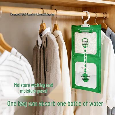 Large Hanging Dehumidifying Bag - Anti-Mold & Moisture Absorber for Homes, Wardrobes, Dorms