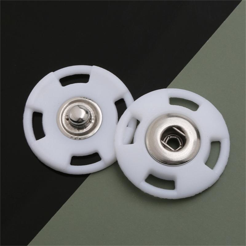 10Pcs Plastic Snap Buttons Invisible Sewing Button Fasteners For Kids Clothing Jeans Jackets Bag And Home Decoration