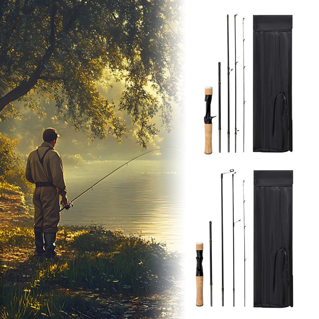 Fishing Rod Fishing Tool Lure Rod Travel Fishing Pole for Lure Fishing Pike