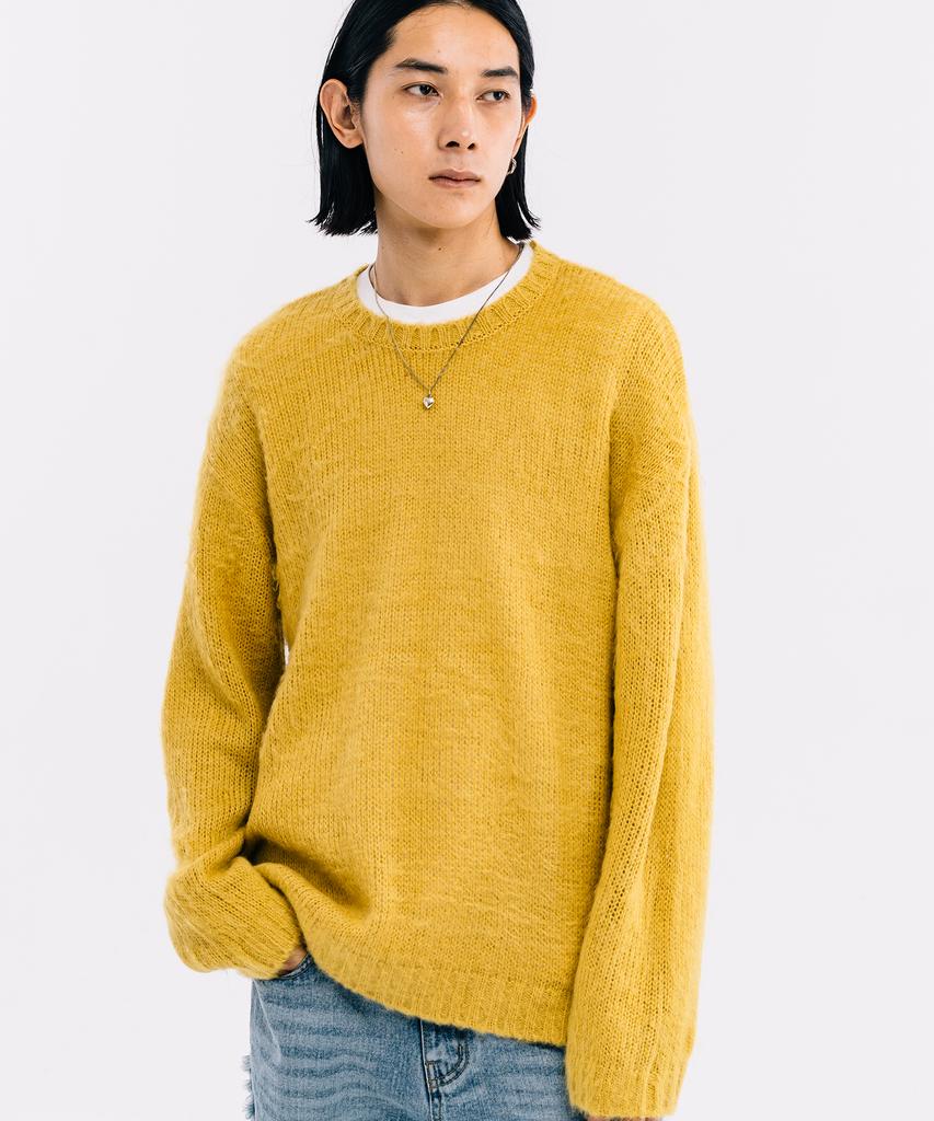 VASTIC Brush Knit_Mustard