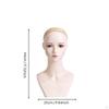 Hairpiece Display Head Pearls Headband Female Mannequin Braided Hair Look Jewelry Bust