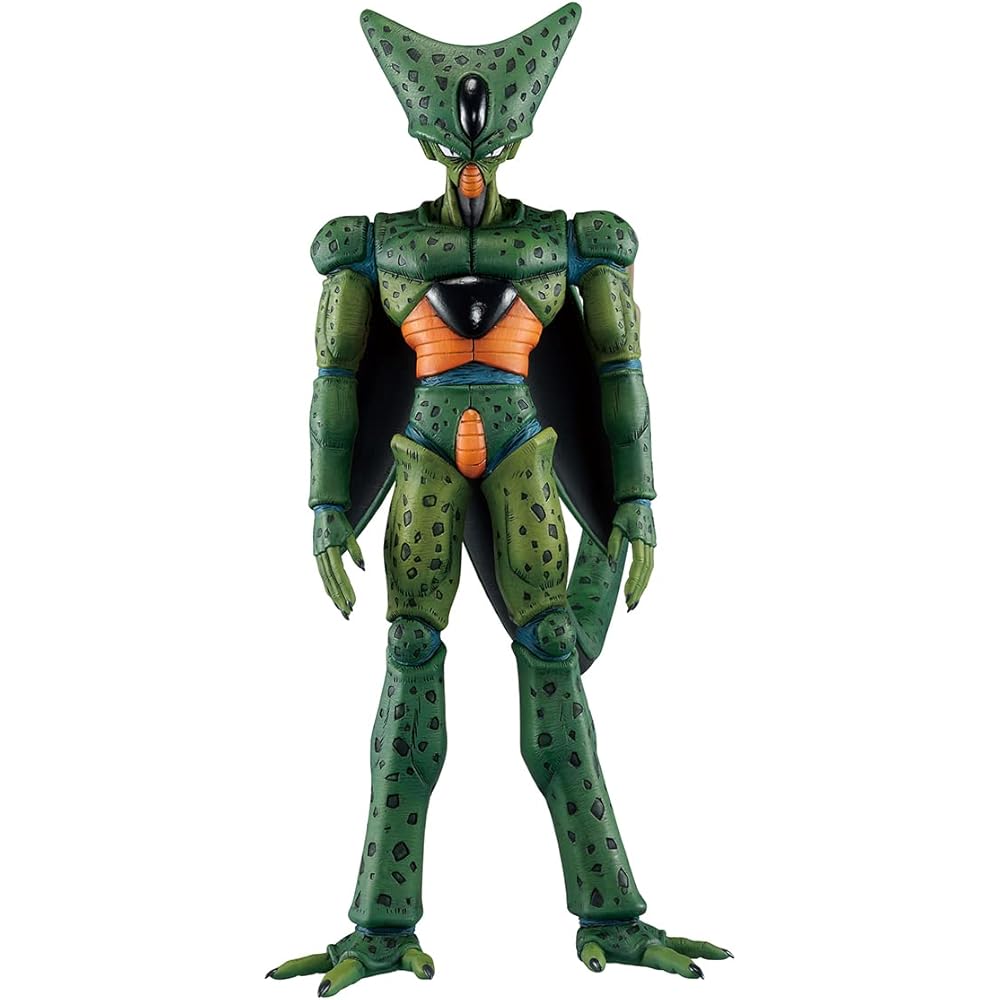 Bandai Spirits Dragon Ball Z Cell Figure (First Form) Collectible Action Figure
