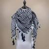Breathable Shemagh Tacticals Desert Scarf Wrap Winter Shawl Neck Warmer Cover Head Wrap Windproof Tassels Scarf