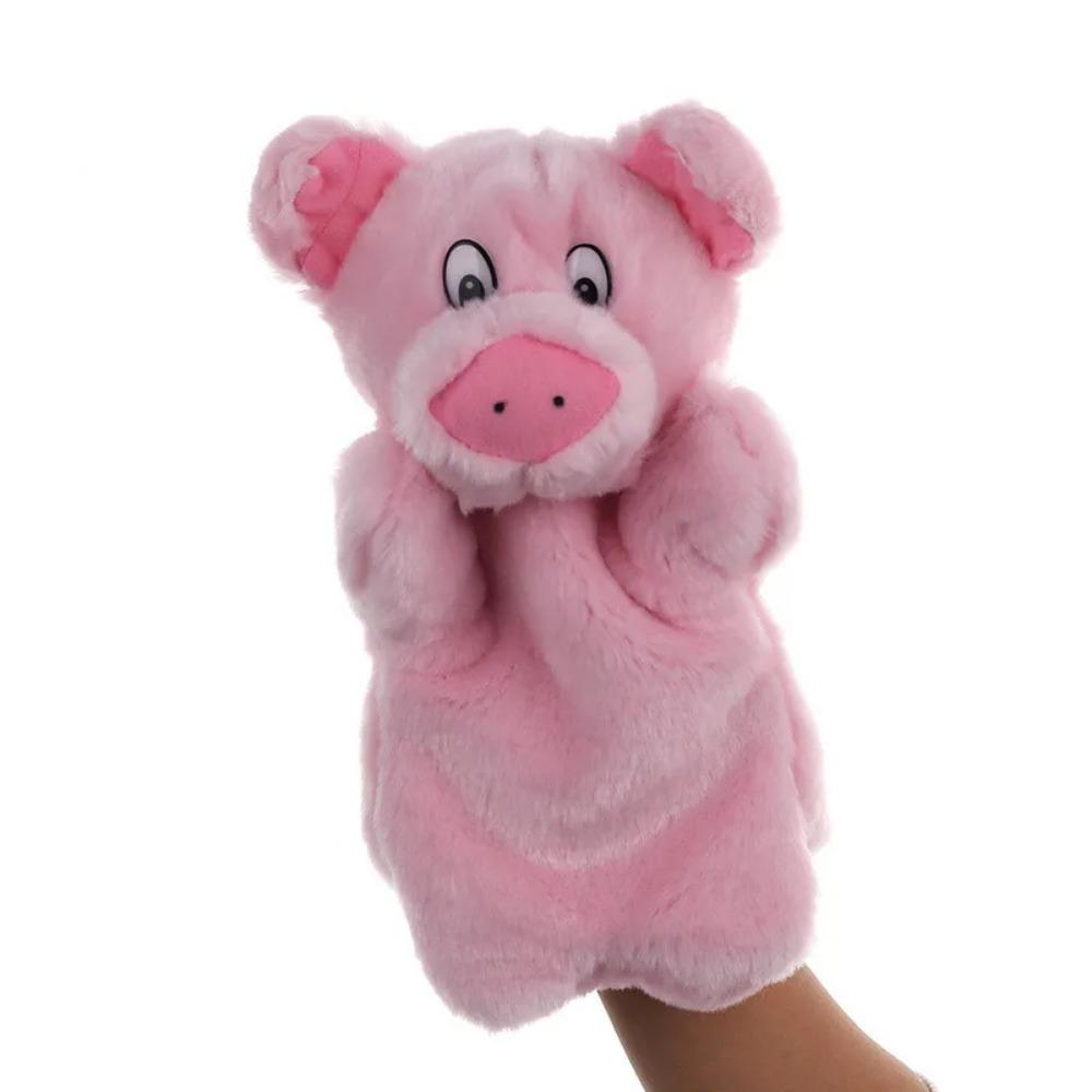 Zvířecí loutka na ruku Kočičí panenky Plyšová loutka na ruku Hračky pro rané vzdělávání Dětské marionety Loutky pro vyprávění příběhů