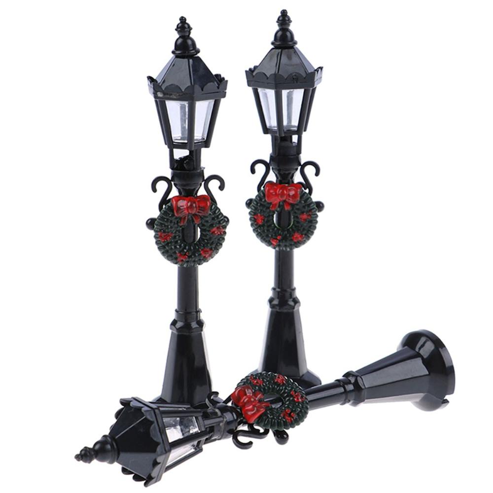 

Украшения уличный фонарь украшения дома фигурка уличный фонарь микро пейзаж рождественские миниатюры