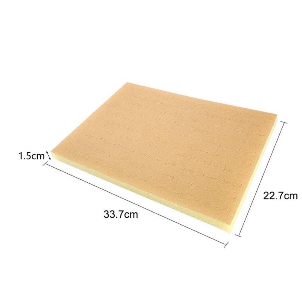 Foam Padding Jewelry Display Tray Velvet/PU Surface Jewelry Showcase Pad Retail Showcase