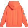 Li Ning Extreme Sports Series Printed Hooded Comfortable Loose Sweatshirt Men Sweatshirt Pink Orange AWDU139-1