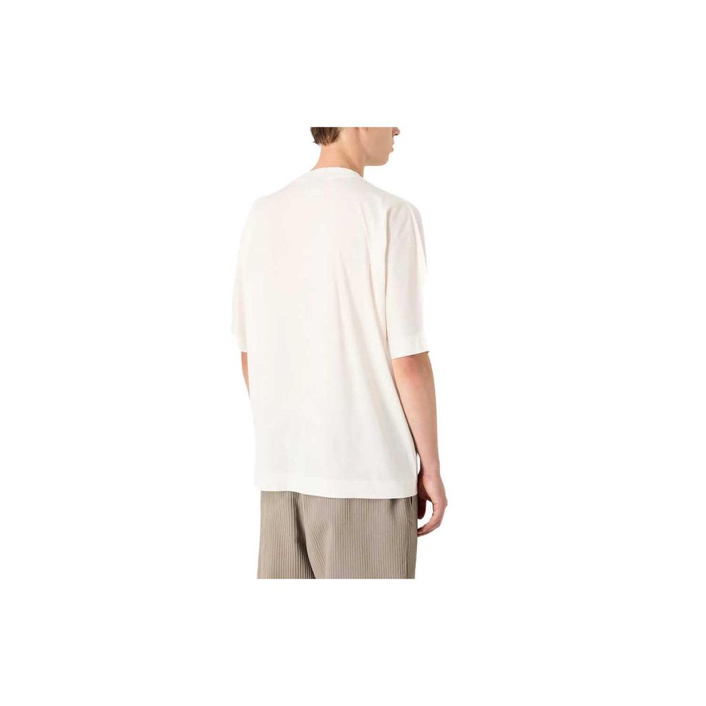 Emporio Armani SS24 T Shirt Men's Ecru 3D1TG2-1JUVZ-0128