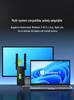 1300m Dual-Band USB Wireless Network Card - 5G Gigabit High-Speed WiFi for Desktop & Laptop (Driver-Free)