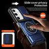 KEYSION Magnetic Phone Case for Realme C85 5G C85 Pro Slide Camera Protection Upright Kickstand 360 Ring Shockproof Back Cover
