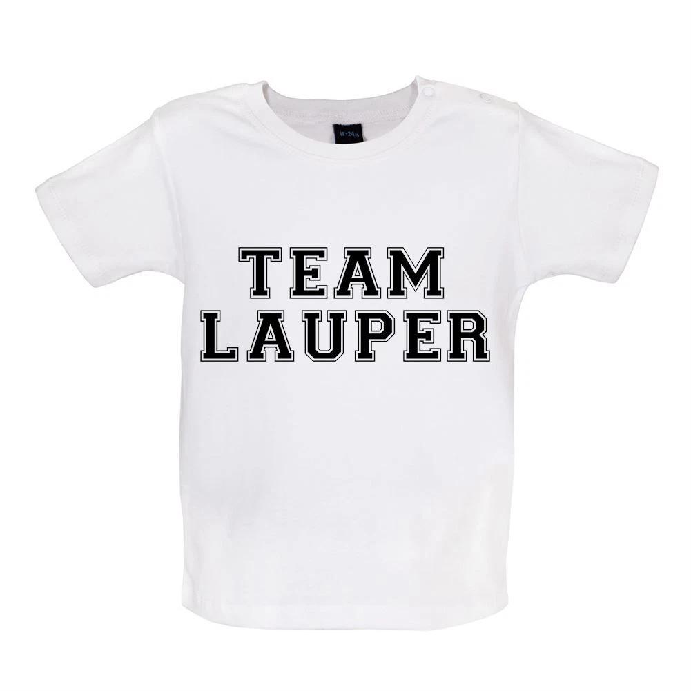 Team Lauper - Baby T-Shirt / Babygrow - Music Musician Singer Pop Festival Gig 160
