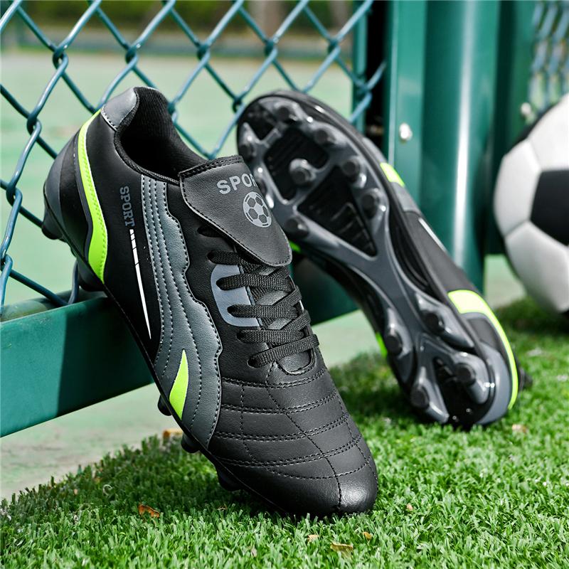 New Men Football Boots Cleats Unisex Match Sneakers Tf/Fg Adult Grass  Soccer Shoes Ultralight High-Quality Professional