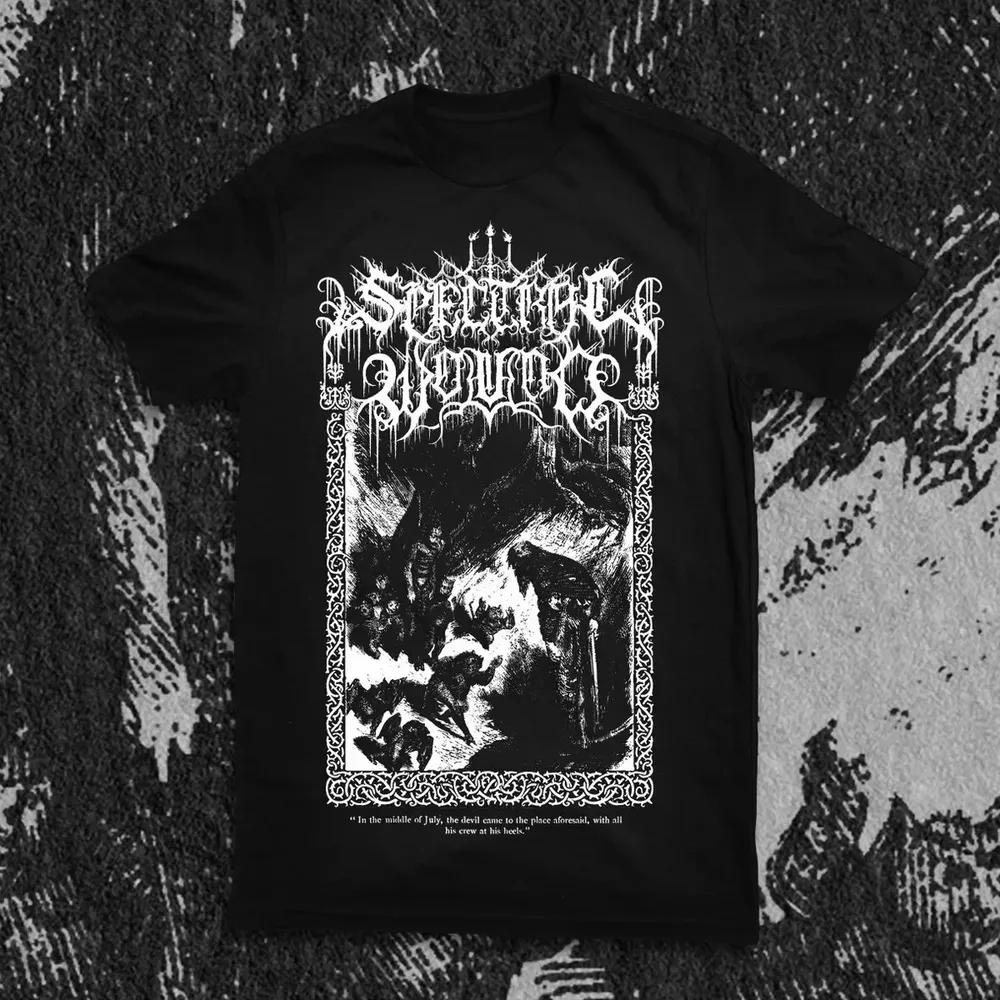Unisex Short Sleeve Crew Neck Cotton T Shirt Spectral Wound The Devil S