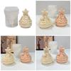 Christmas Tree Silicone Molds for Candle Soap Chocolate Christmas Decorations Epoxy Resin Craft, Fondant Silicone Molds