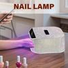 UV LED Nail Lamp UV Light for Gel Nails Professional Diamond Nail Dryer Fast UV Nail Light Curing Lamp for Salon Home