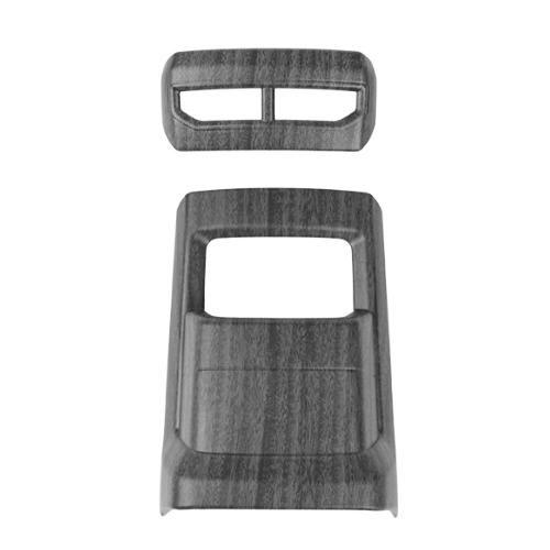 

Wood Grain Rear Seat Anti-kick Panel Back Air Conditioner AC Outlet Frame Cover Trim Interior For Kia EV4 2026 2026 Accessories