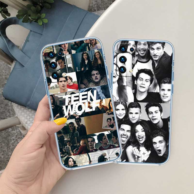 RE58 Teen Wolf Transparent Phone Case for Samsung Galaxy A04 A04S A14 A23 A34 A54 M23 M33 M52 M53