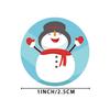 Christmas Sticker Cartoon Christmas Tree Santa Claus Design Paper Label Merry Christmas Cute Stickers Stationery Stickers