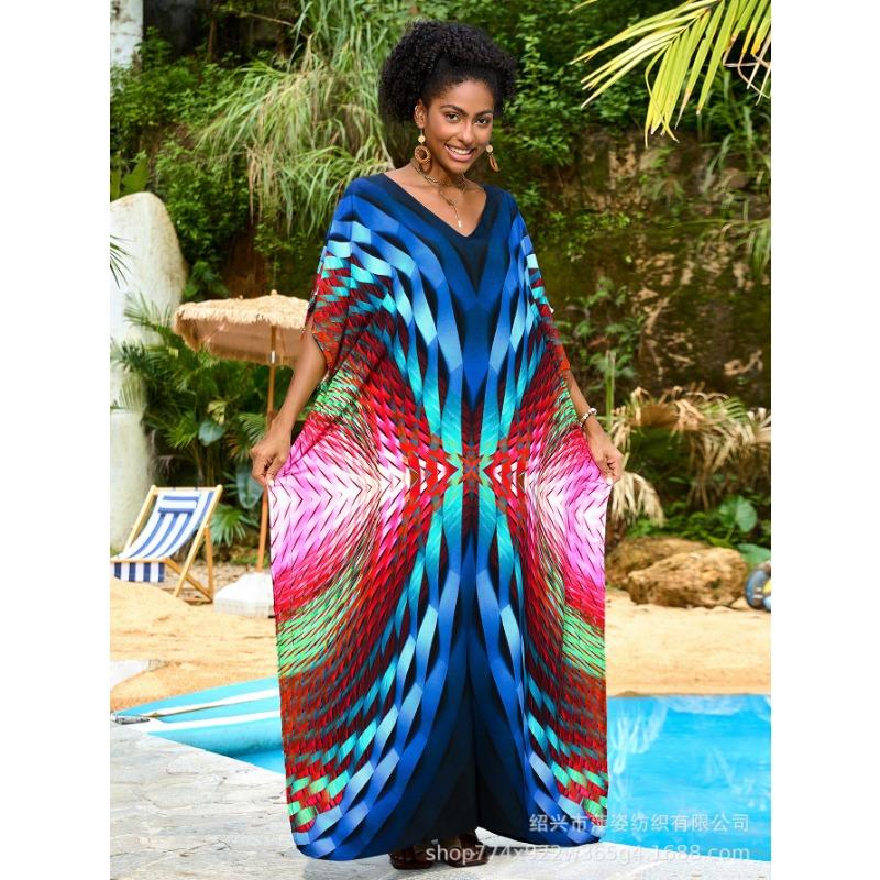 Ρόμπα Παραλίας Μεγάλο Μέγεθος, Φαρδιά, Κάλυμμα Μπικίνι για Μαύρισμα, για Γυναίκες