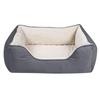 Litchi Fabric Square Pet Bed