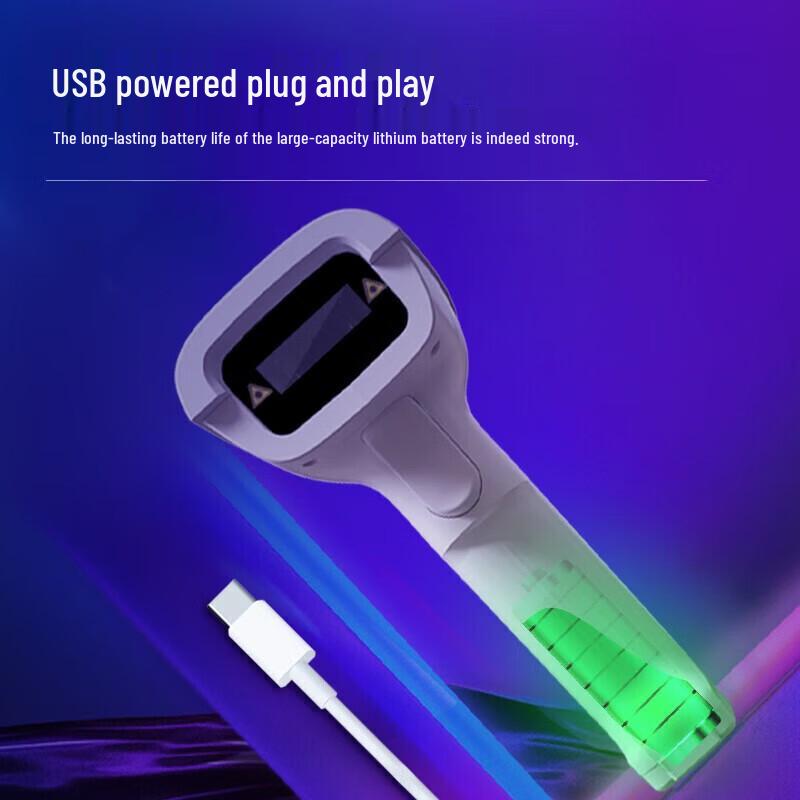 Deli 1D Wireless Barcode Scanner