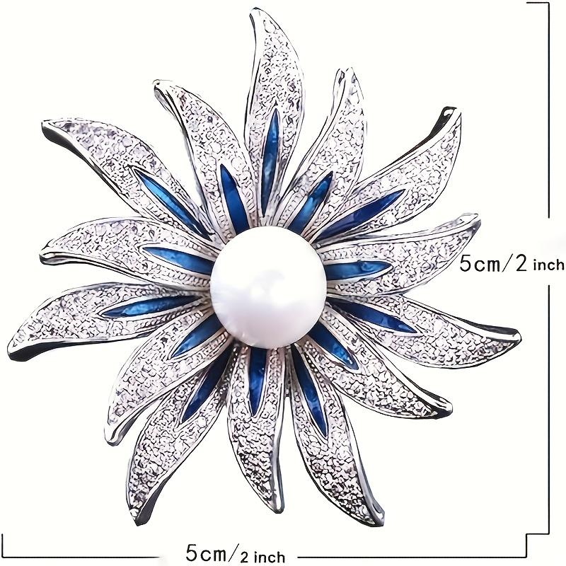 High-end Sunflower Brooch for Women, Exquisite Designer Coat Corsage Pin, Niche Clothing Fastener Accessory
