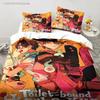 Anime Toilet-Bound Hanako-kun Bedding Set Printed Bed Set With Pillowcase Bed Duvet Cover Soft Queen King Size Bedclothes Home