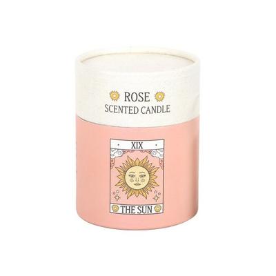 The Sun Rose Tarot Vintage Candle