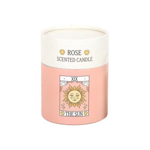 Something Different The Sun Rose Tarot Vintage Candle