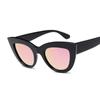 New Retro Fashion Sunglasses Woman Brand Designer Vintage Cat Eye Black Sun Glasses Female Lady Uv400