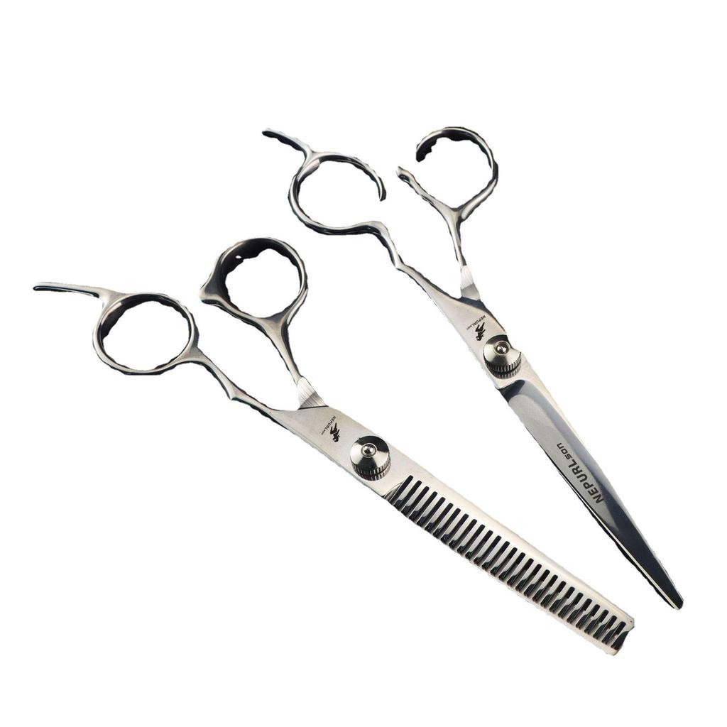 6.0 inch Nepson hair scissors, mid-range scissors, flat scissors, tooth scissors, straight scissors, thin scissors, household split scissors