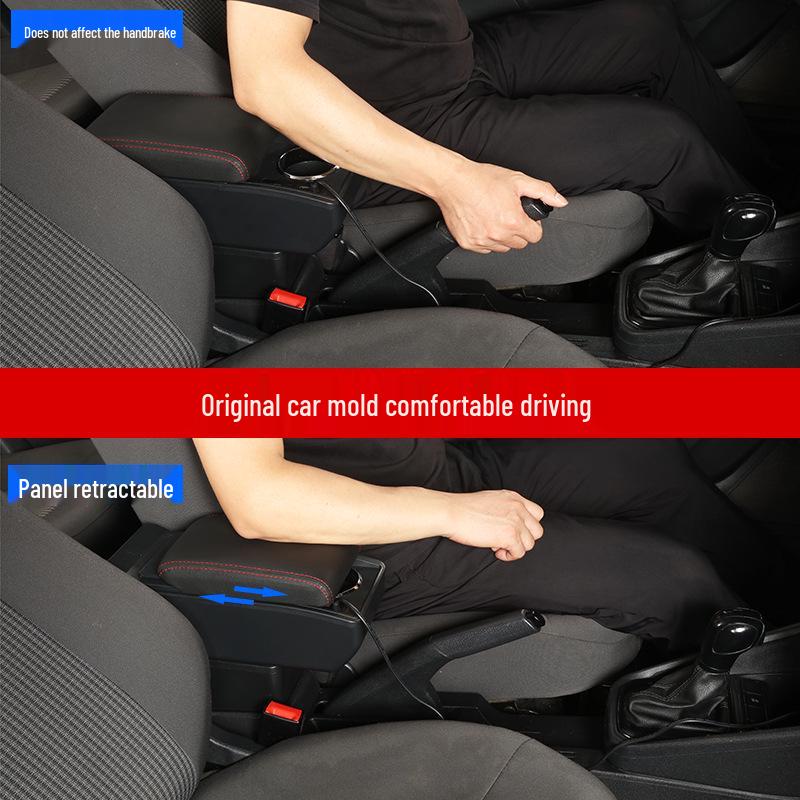Wuling Rongguang EV Armrest Storage Console - Car Modification Accessories 2026