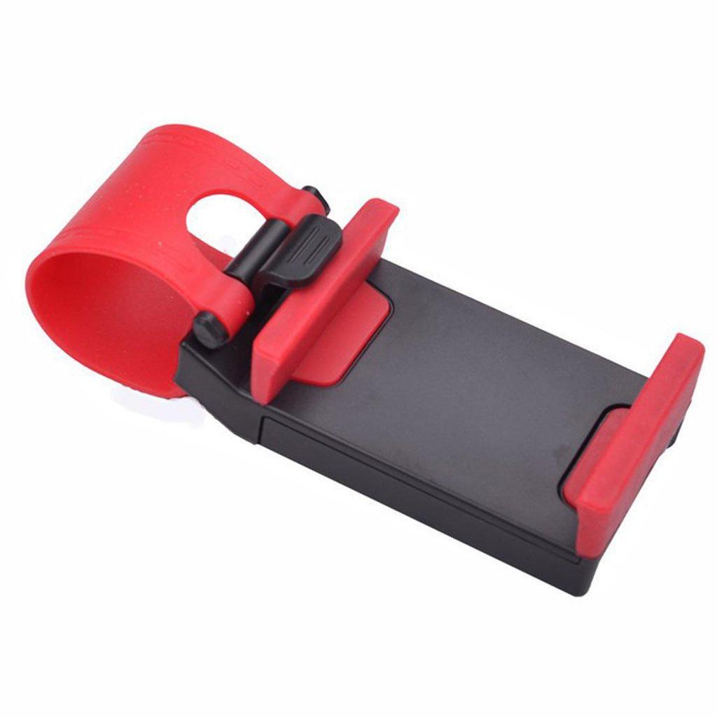 Car Steering Wheel Phone Holder Clip Accessory