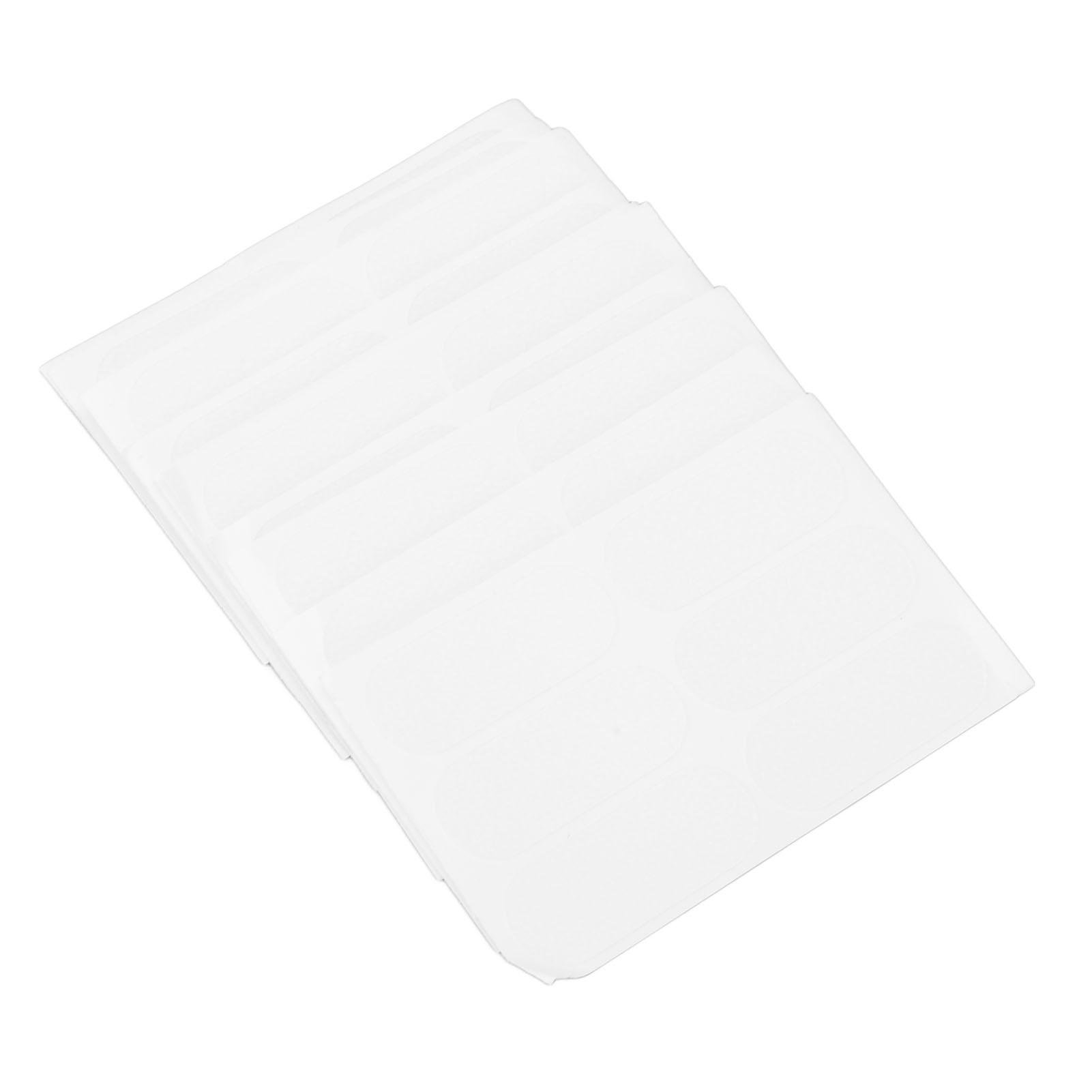 

10 Sheets 60pcs Ear Patch Small Silicone Transparent Frosted Ear Patch for Dating Work