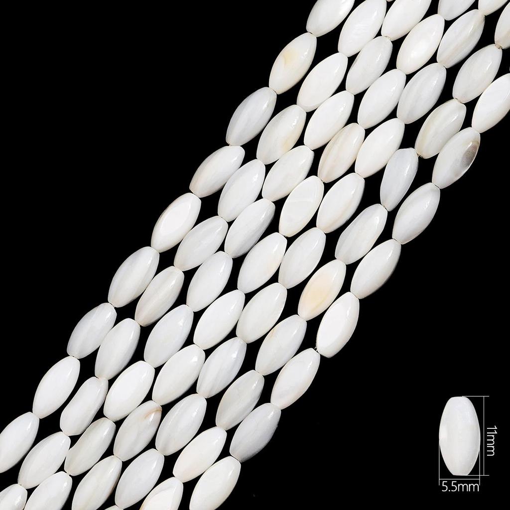 34-115 Stück Natürliche Süßwasser-Schalentiere Perlen Tropfen Ellipse Runde Perlen für DIY Halskette Armband Ohrringe Schmuckherstellung