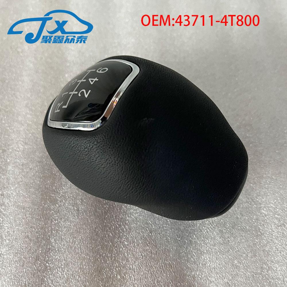 For Kia Sportage R Shifter Manual Da Alavanca Do Deslocamento De Engrenagem Da Vara De Couro Baificar 6 Velocidade Para