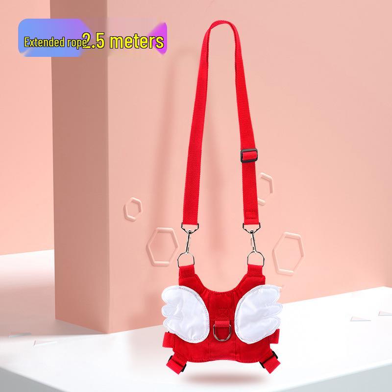 Children's Anti-Lost Backpack with Safety Harness and Walking Leash
