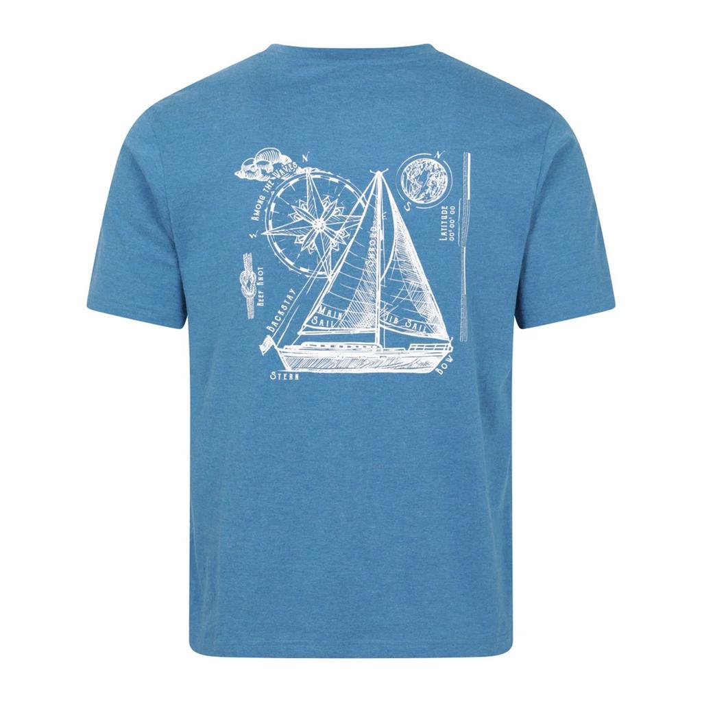 Mountain Warehouse Mens Sailboat T-Shirt