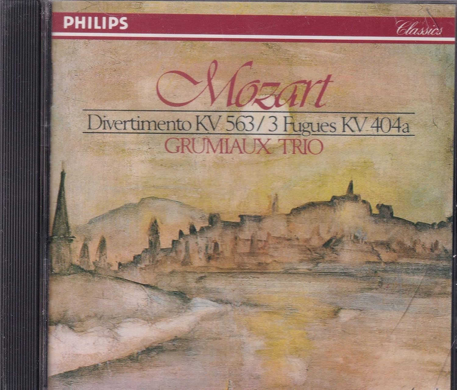 

CD ТРИО ГРЮМИО; МОЦАРТ - Дивертисмент ми-бемоль мажор PHCP3884 Япония ОбиКлассика Б/у