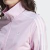 adidas Originals Adicolor Classics Firebird Colorblock Cropped Track Jacket Casual Long Sleeve Outerwear Women Pink IK6615