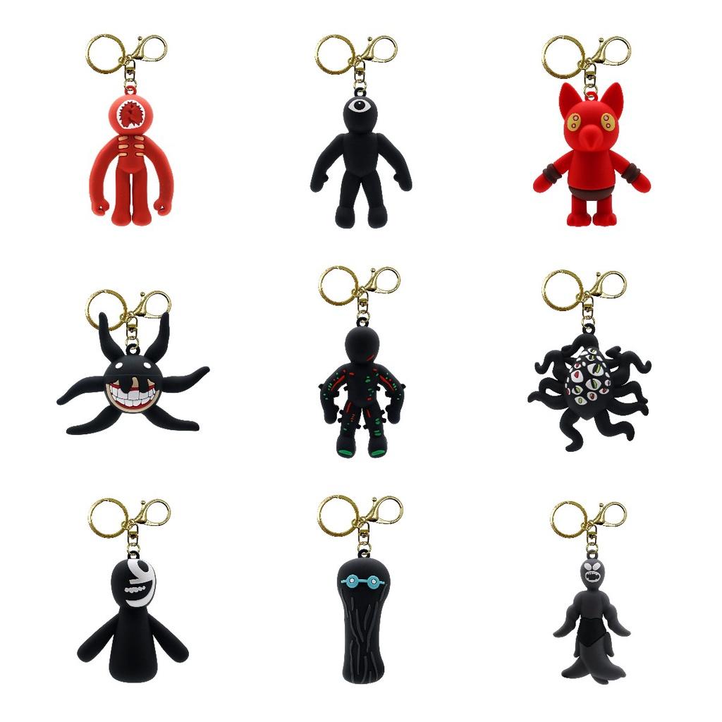 Haoan Doors Roblox Figure Keychain Pendant For Your Bag Or Keys Spooky And Cute Pvc Soft Rubber Material!