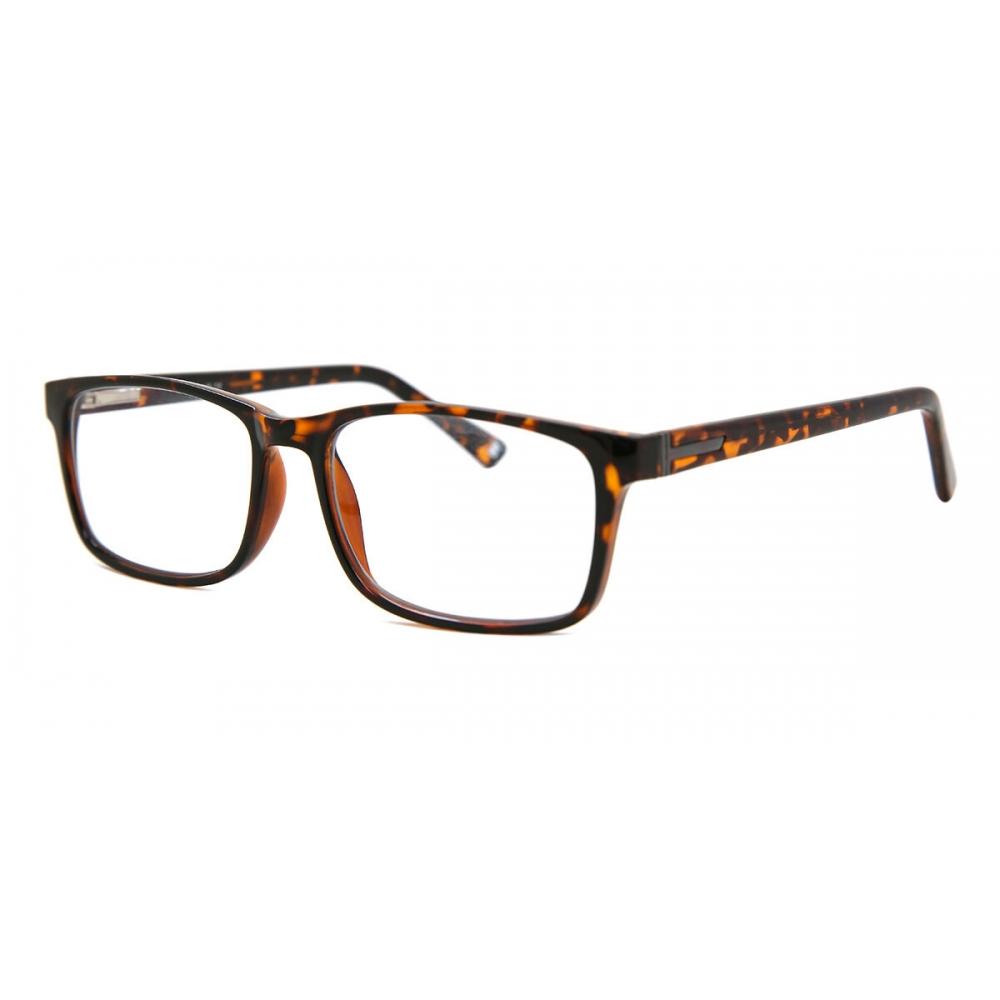 Full Rim Square Dark Tortoise Smartbuy Collection Sandy Blue Light Block Cp150a Fashion Unisex Eyeglasses