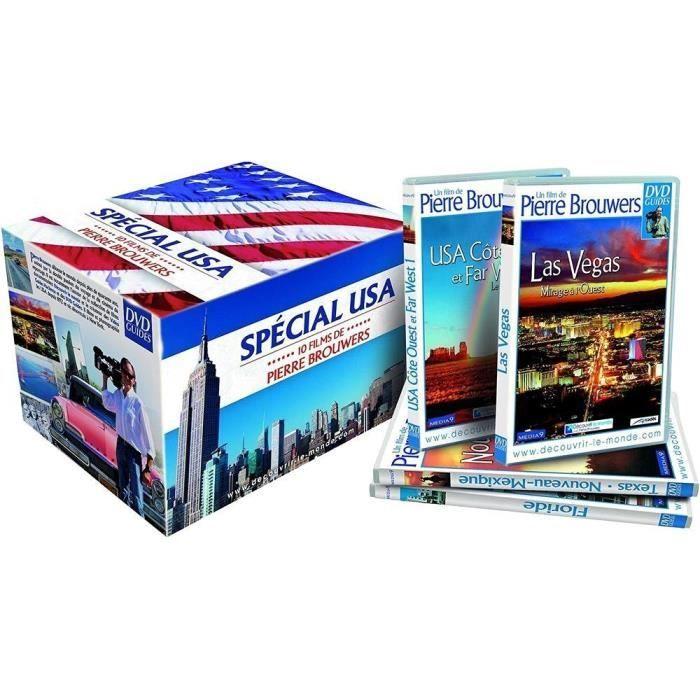 DVD box set - USA special - 10 films by Pierre Brouwers - travel - all audiences
