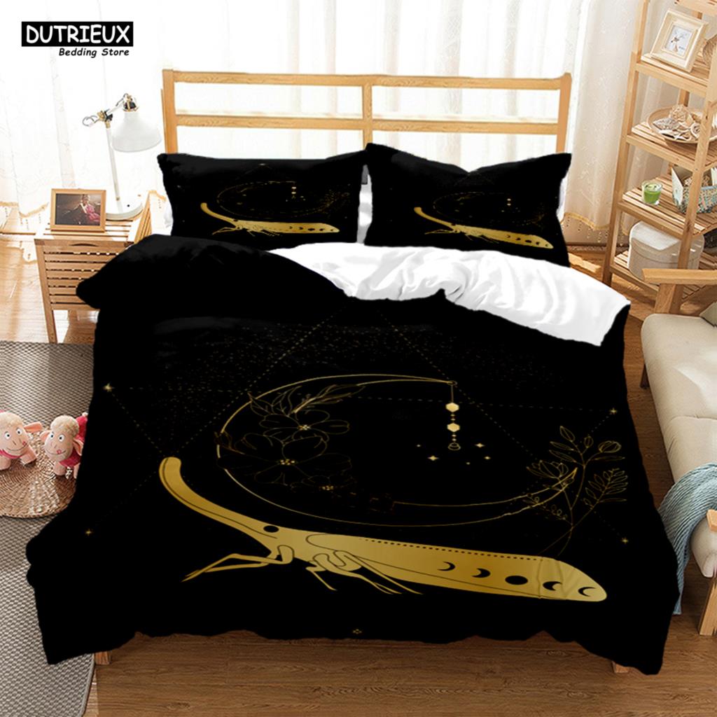 Mysterious Pattern Digital Print Polyester Bedding Sets Child Kids Covers Boys Duvet Cover Set For Teens Comforter Bedding Sets