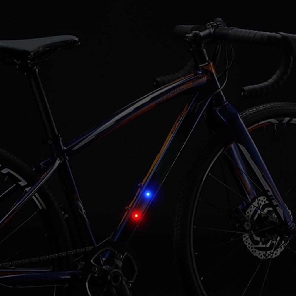 Qismetbina Anti-Theft LED Light, Anti-Theft Solar Light for Car | Car Security Anti-Theft Light