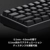 ATK 68 Black G Gaming Magnetic Rapid Trigger Gasket English 68 Keys Keyboard, Switches, Compatible, Tenkeyless, Mount, Layout,