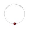 Audrey Series, High-end Simple Design Bracelet, Same Style for Men and Women, Couple Style, Silver DW00401434